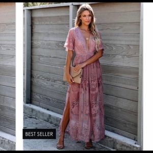 Mauve Maxi Dress